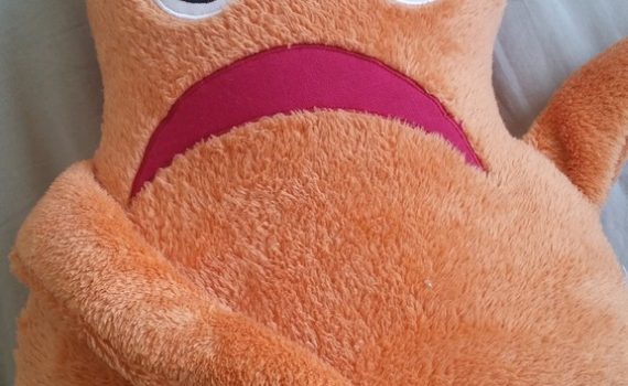 Stuart gets sad when I get angry